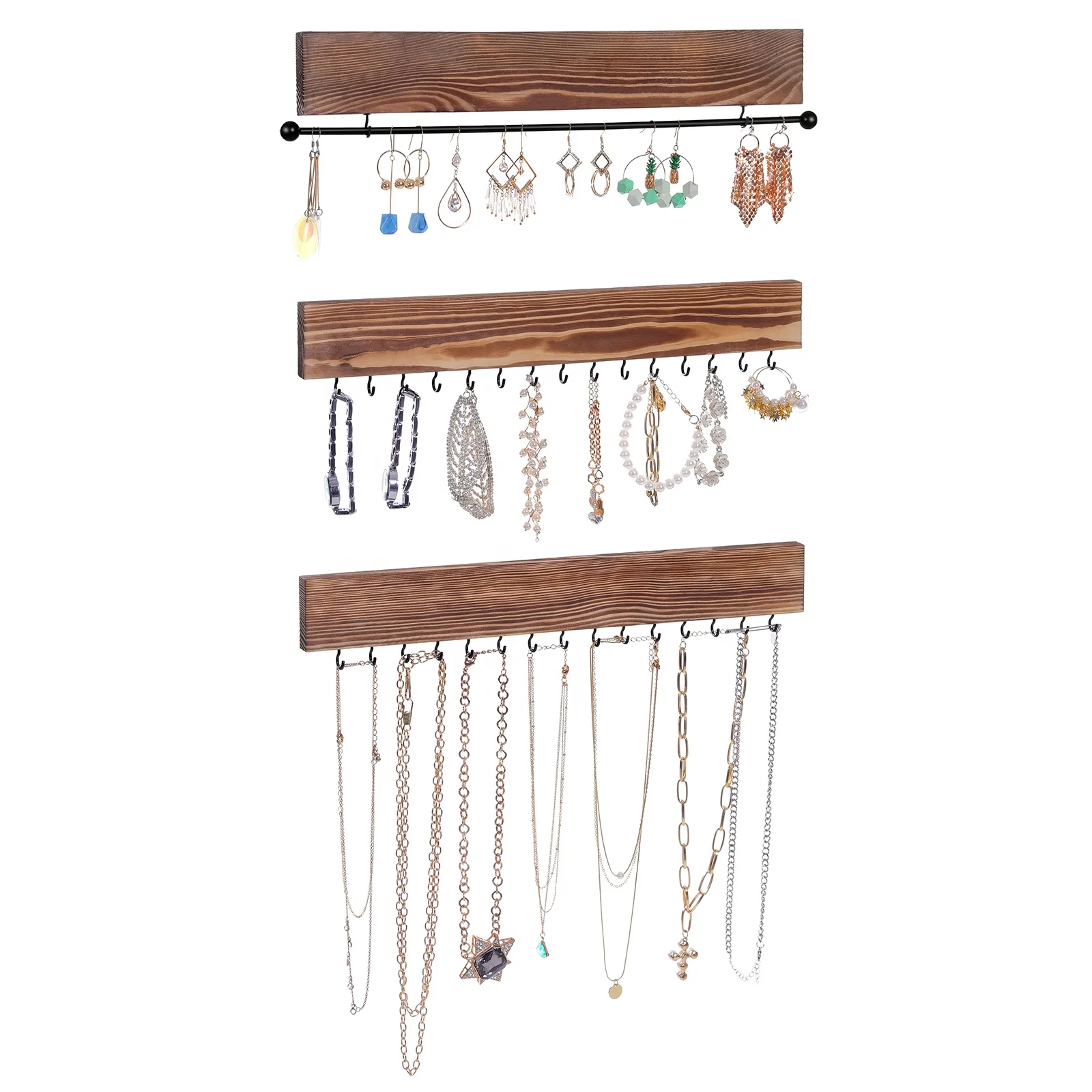 

Hanging jewelry storage rack bracelet jewelry storage rod