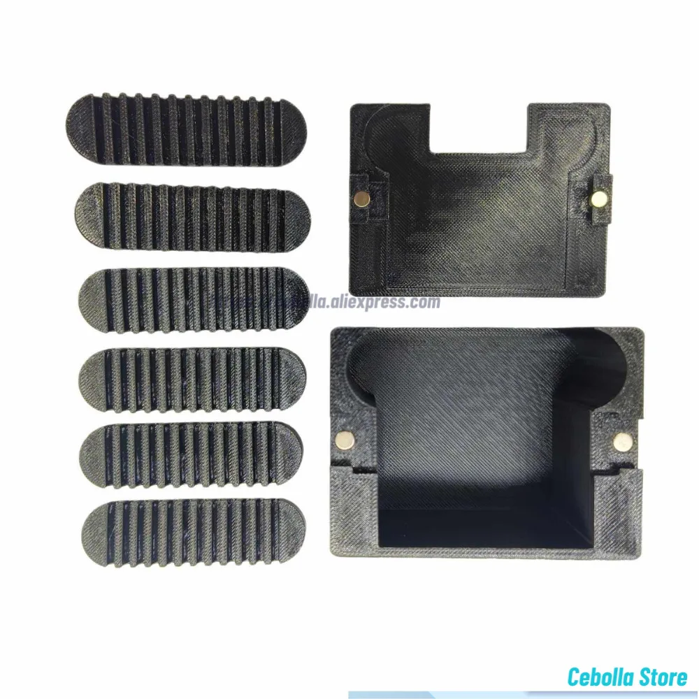 

72 Core Fiber Storage Box, Pre-Stripped 3.0 Pigtail Storage, Anti-Breakage & Pre-Cleaning, Pull-Out Design for Fusion Splicing