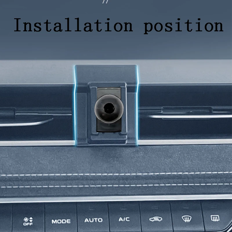 Car Phone Holder For Geely Monjaro 2022 2023 Car Styling Bracket GPS Stand Rotatable Support Mobile Accessories