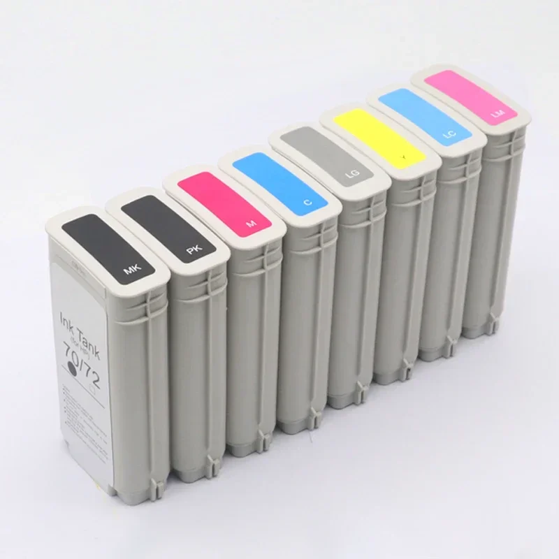 Compatible HP70 Compatible Dye Ink Cartridge For HP Designjet Z2100 Z3100 Z3200 Z5200 Z5400 Plotter Ink cartridge C9449A C9448A