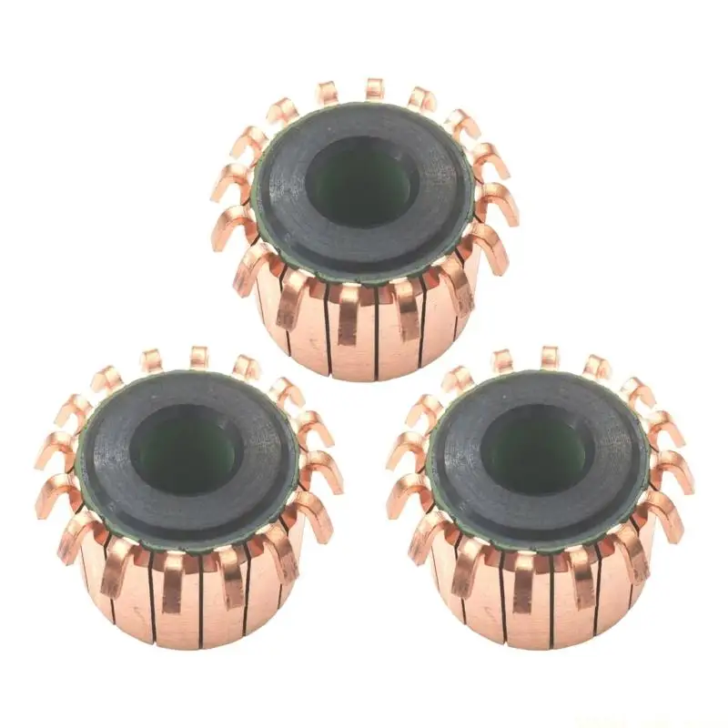 A2BE Motor Commutator Part, 16 Gears Teeth Hook Type 32MM OD 12MM Inner 21 Mm Height for Power Tool Repair