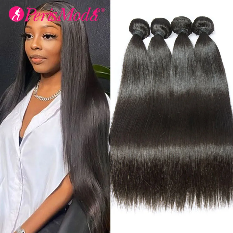 32 Inch Brazilian Bone Straight Hair Bundles 100% Human Hair  display picture 2