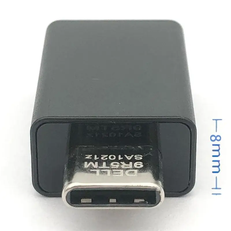 Applicable for Dell USB-C to USB-A 3.1 adapter 09RT5M mobile phone to U disk U shield adapter