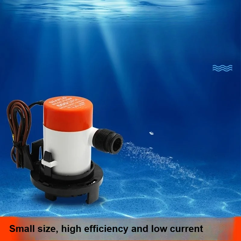 

Погружной трюмный насос 12 В, трюмный насос Луа, морской выхлопной микроводяной насос и водяной насос для живой рыбы