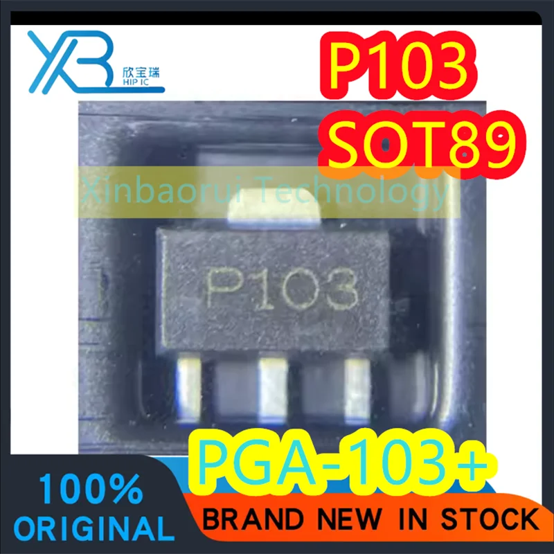 

(5/20pieces) PGA-103+ PGA-103 Parts Mark P103 RF Amplifier Chip IC Brand New Original Electronics Spot