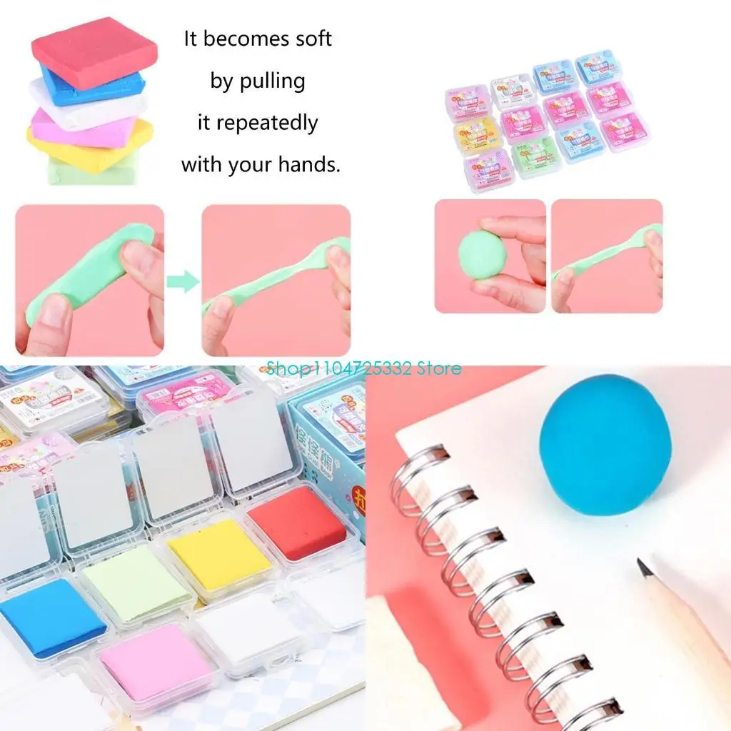 

P5EA 12x Drawing Erasers Artist Erasers Kneaded Erasers Art Eraser for Student Artist