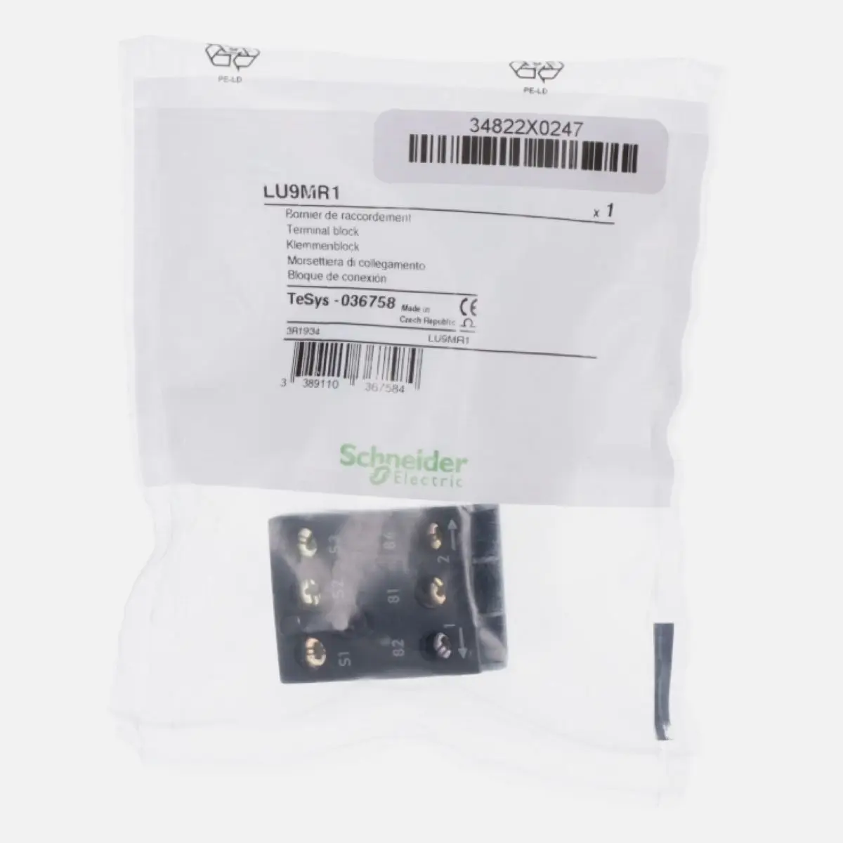 

LU9MR1 Terminal Block Terminal Block