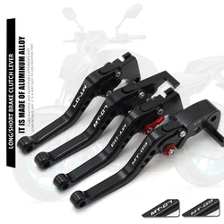 Long/Short Brakes Clutch Levers Fit For YAMAHA MT-07 MT 07 MT09 MT-09 2013-2023 Motorcycle adjustable