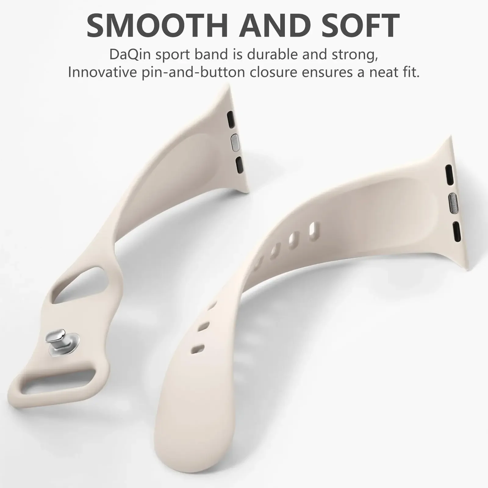 حزام سيليكون لساعة أبل باند 40 مللي متر 44 مللي متر 46 مللي متر 45 مللي متر 41 مللي متر 49 مللي متر 38 42 كوريا سوار iWatch سلسلة 6 ultra2 7 8 9 se 10 2027 #4