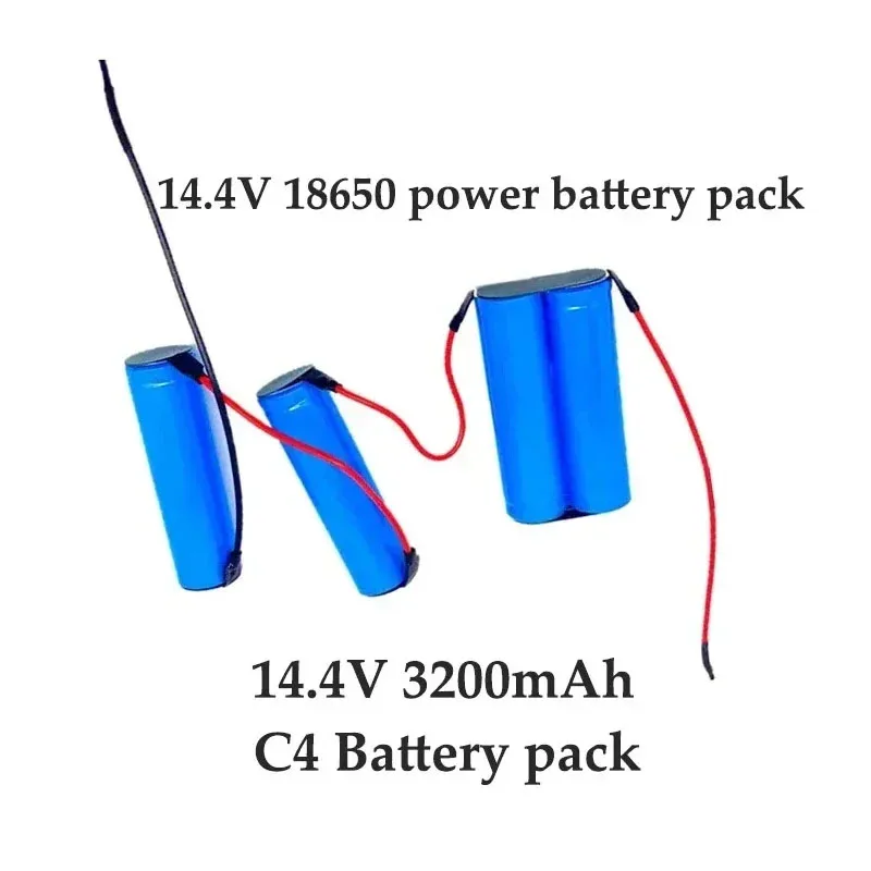 New 18650 14.4V Rechargeable Vacuum Cleaner Battery Pack 3200mah Battery Pack Lithium Ion for Electrolux Zb3104 3105 3102 Zb3107