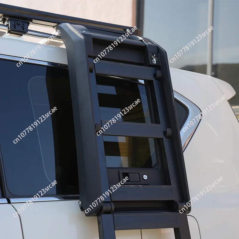 Skylight roof folding ladder luggage rack frame off-road modification expansion platform aluminum alloy expansion tent platform