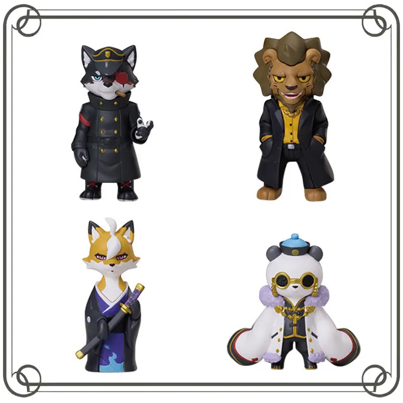 

Коллекция фигурок Gashapon Animal Mafia: Серый Волк, Гигантская Панда – Коллекционные Модели-Игрушки