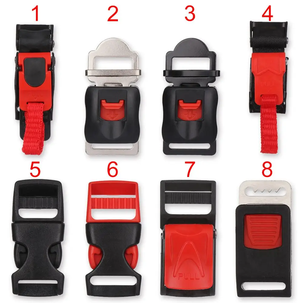 Motor Bike Accessories Motocross Chin Strap Motorcycle Helmet Buckles Bicycle Helmets Buckle Flexible Clips Speed Sewing Clip