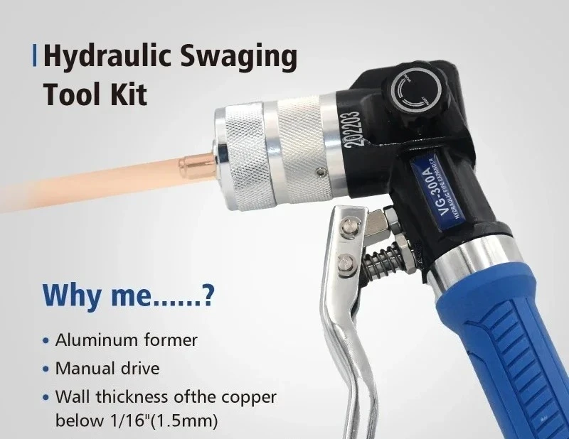 For VG-300 Hydraulic Tube Expander Copper Pipe Expanding Tool For Refrigeration