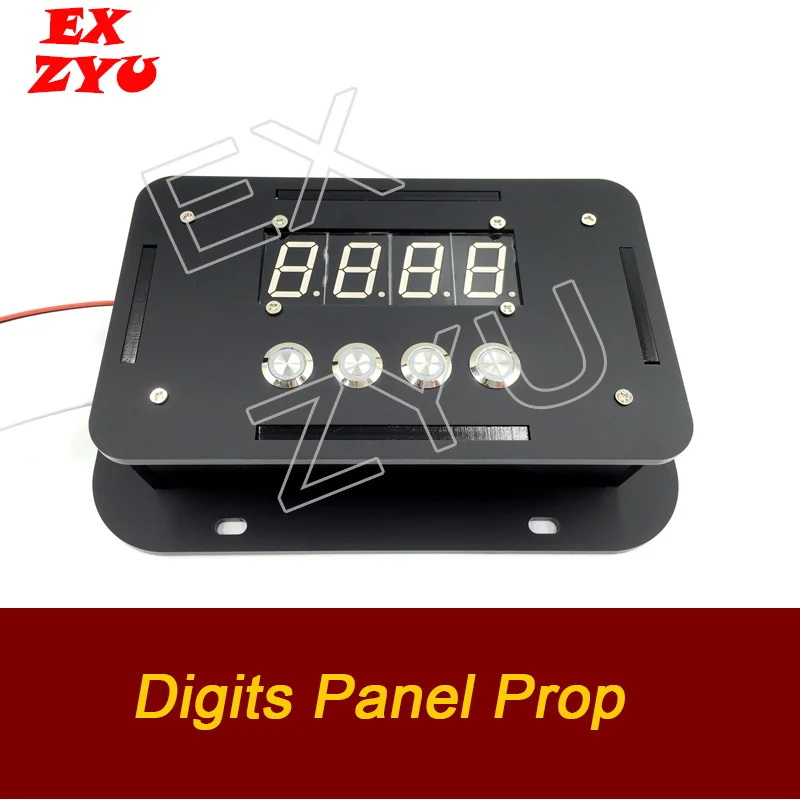 Digits Panel Prop Enter Correct Digits Password to Unlock  for Escape Room EX ZYU