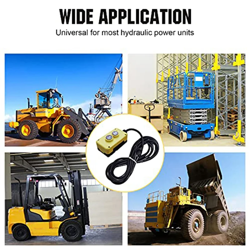 AY03-3 Draht-Dump-Anhänger-Fernbedienungsschalter für 12 V DC, einfachwirkender Hydraulikpumpen-Dump-Anhänger zum Entladen des Lifts