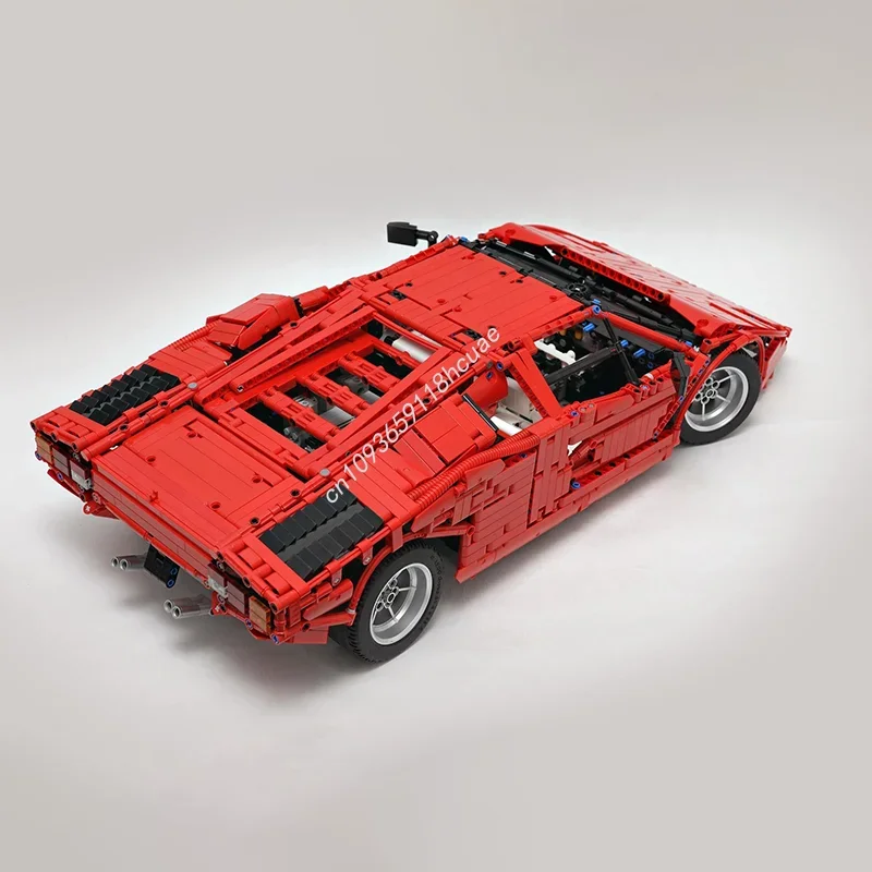 3167 pièces MOC Lamborghiniesed Countach modèle technique blocs de Construction jouet Construction assembler idée enfants cadeau de noël anniversaire