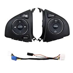 Buttons Switch For Honda Fit 2015-2018 CITY XRV HRV Audio Radio Remote Cruise Control Button Steering Wheel Control Car Styling