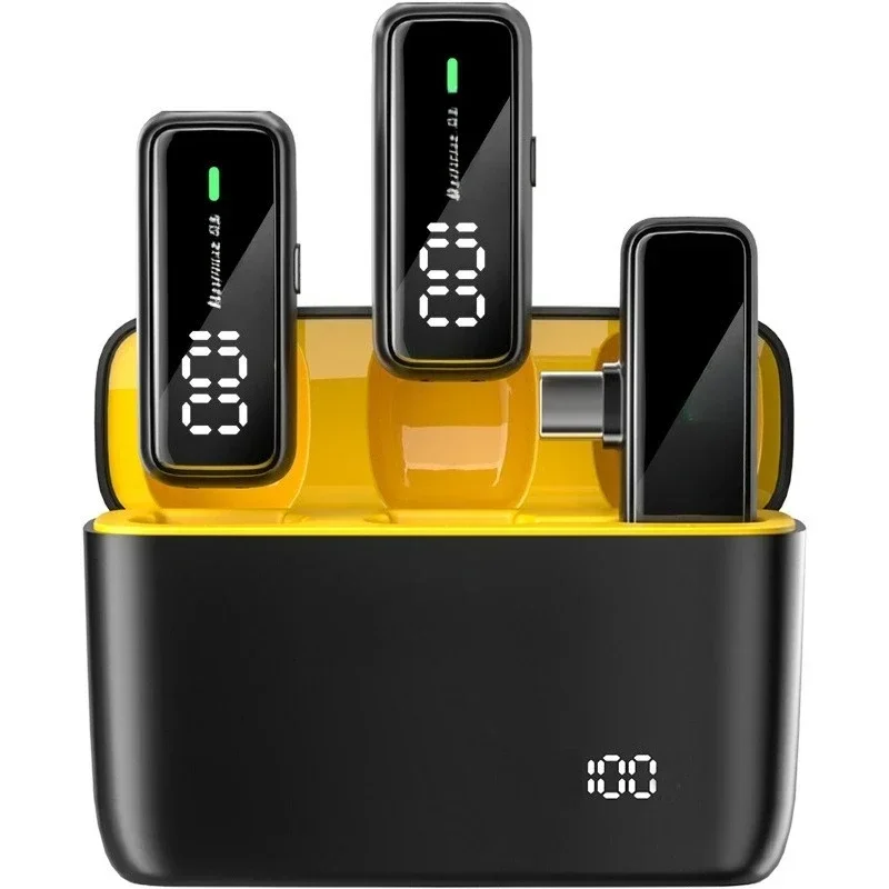 

MC203 wireless microphone, collar-type radio microphone, mobile phone video shooting