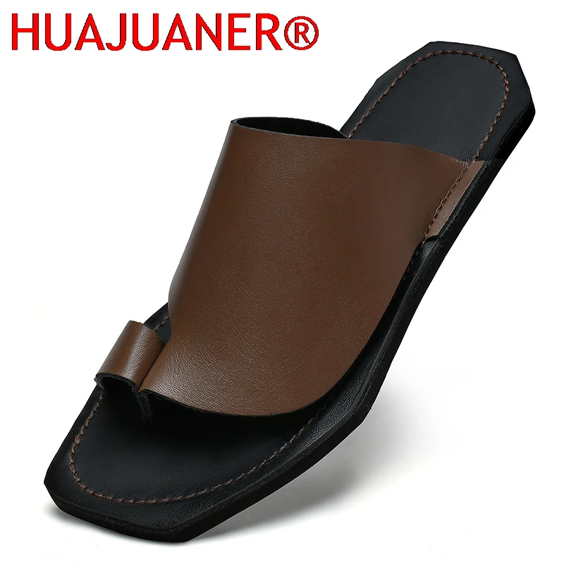 

Hot-selling Summer Men's Slippers Soft Man Slides Non-slip Casual Half Drag Outdoor Sandals Beach Garden Shoes Fashion Sandaly
