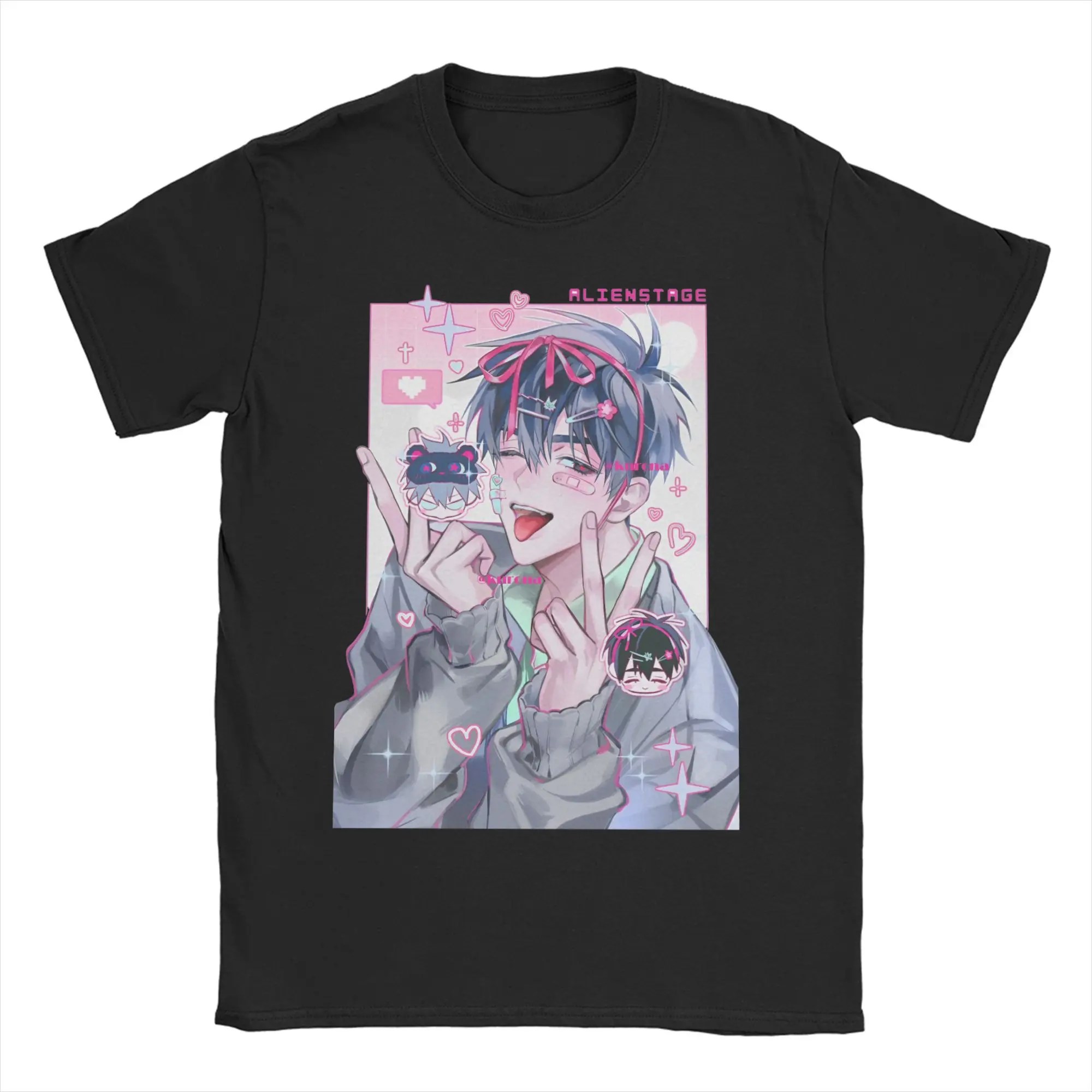 Novelty Alien Stage T-Shirts for Men Women Crewneck 100% Cotton T Shirt Till Ivan Anime Short Sleeve Tees Gift Idea Clothing