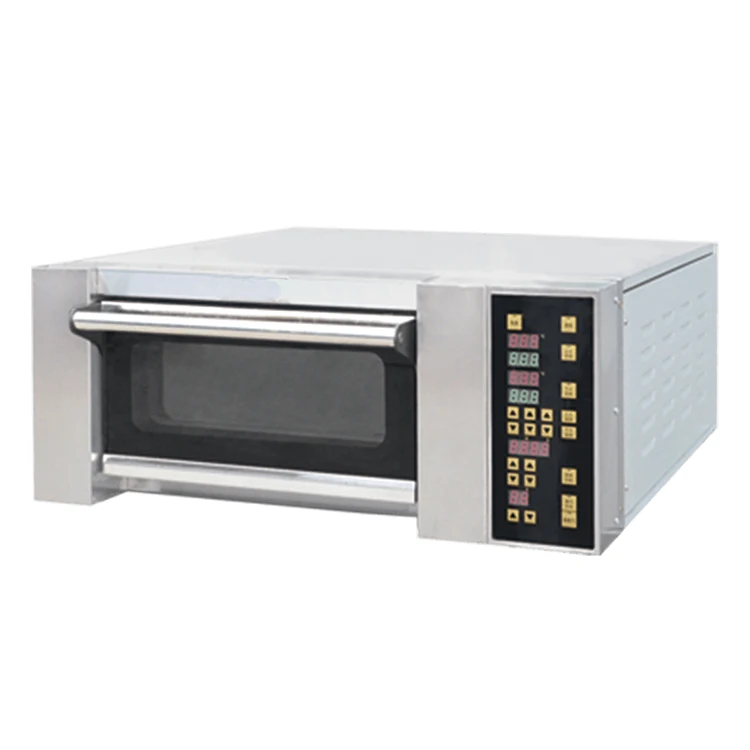 

High Quality Bakery Machine Equipment Gas Electric Bread Cake Industrial Cake Baking 1 Deck Oven