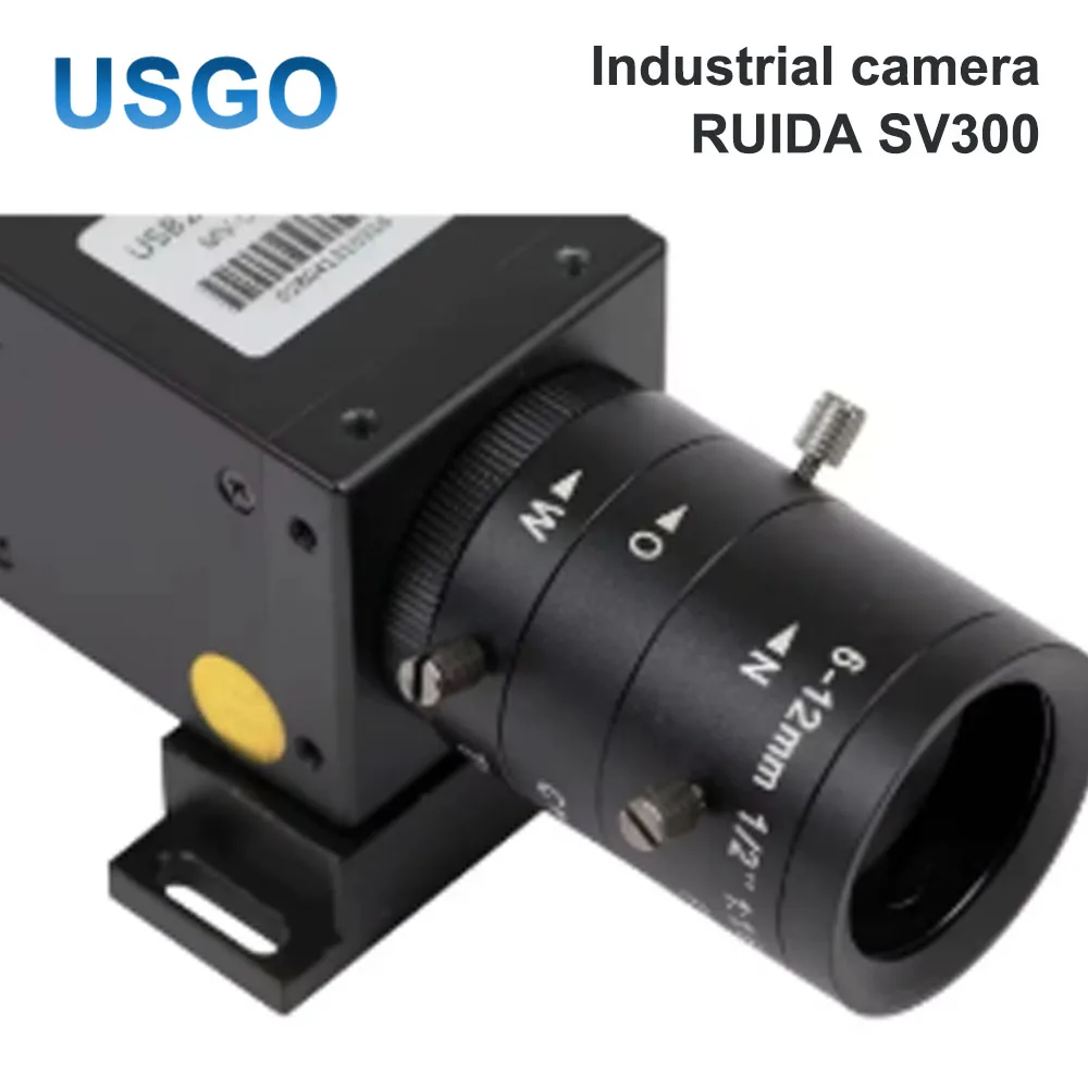 USGO QDLASER Ruida SV300 Industrial Camera for CO2 Laser Engraving Cutting Machine Vision System