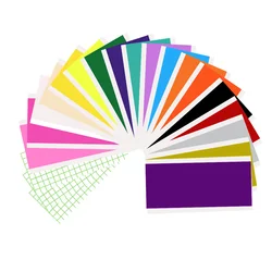 1 set of smart adhesive vinyl for Cricut Joy, suitable for permanent car decals, crafts, decorative stickers, 5.5x12 inches