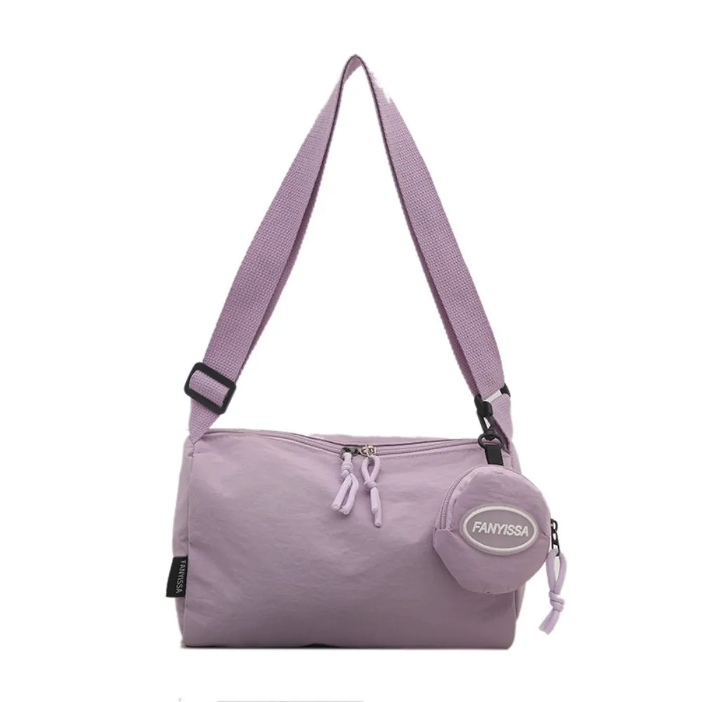 

Japanese Style Nylon Women's Crossbody Bag Simple Versatile Single-shoulder Bag Lightweight Shoulder Bag Short Trip