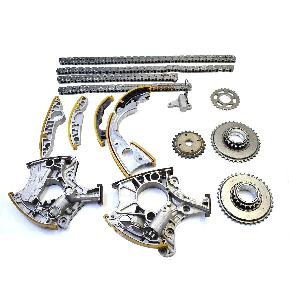 Auto Car Parts Timing Chain Parts for C6 2.4 3.2 15 Piece Set BDW 059109077E 06E109229A 059109469F 059109469E