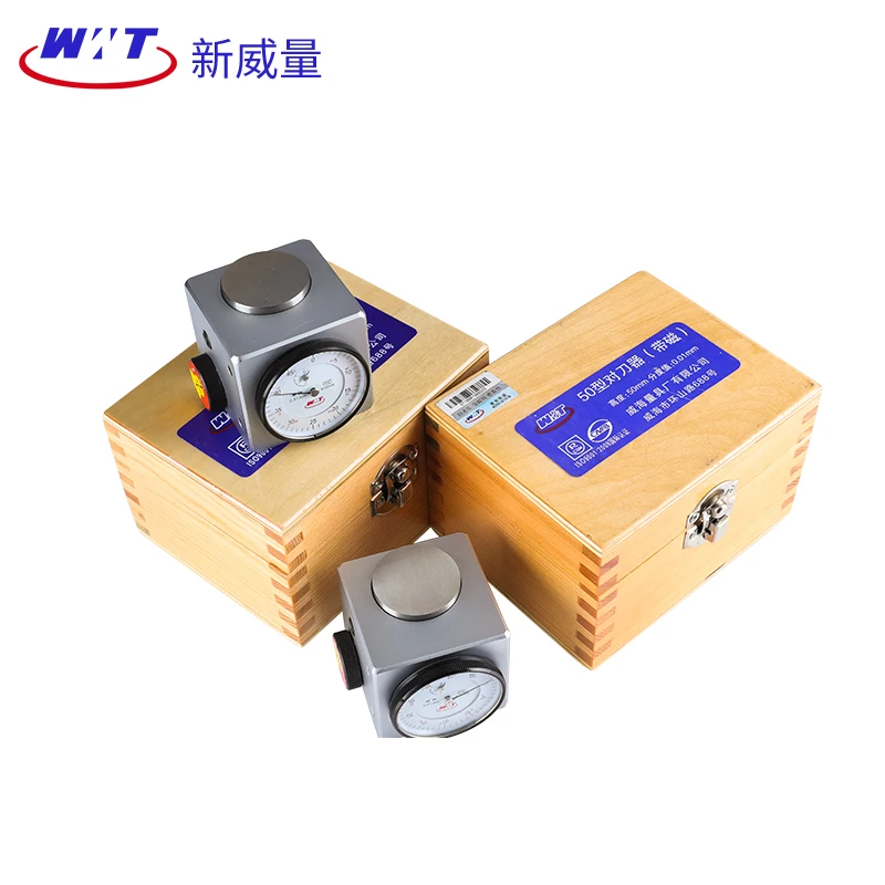 CNC Preset Gauge,processing equipment Z axis preset,Preset Dial Gage,Height 50mm,Measuring range 1.5mm,graduation 0.01mm