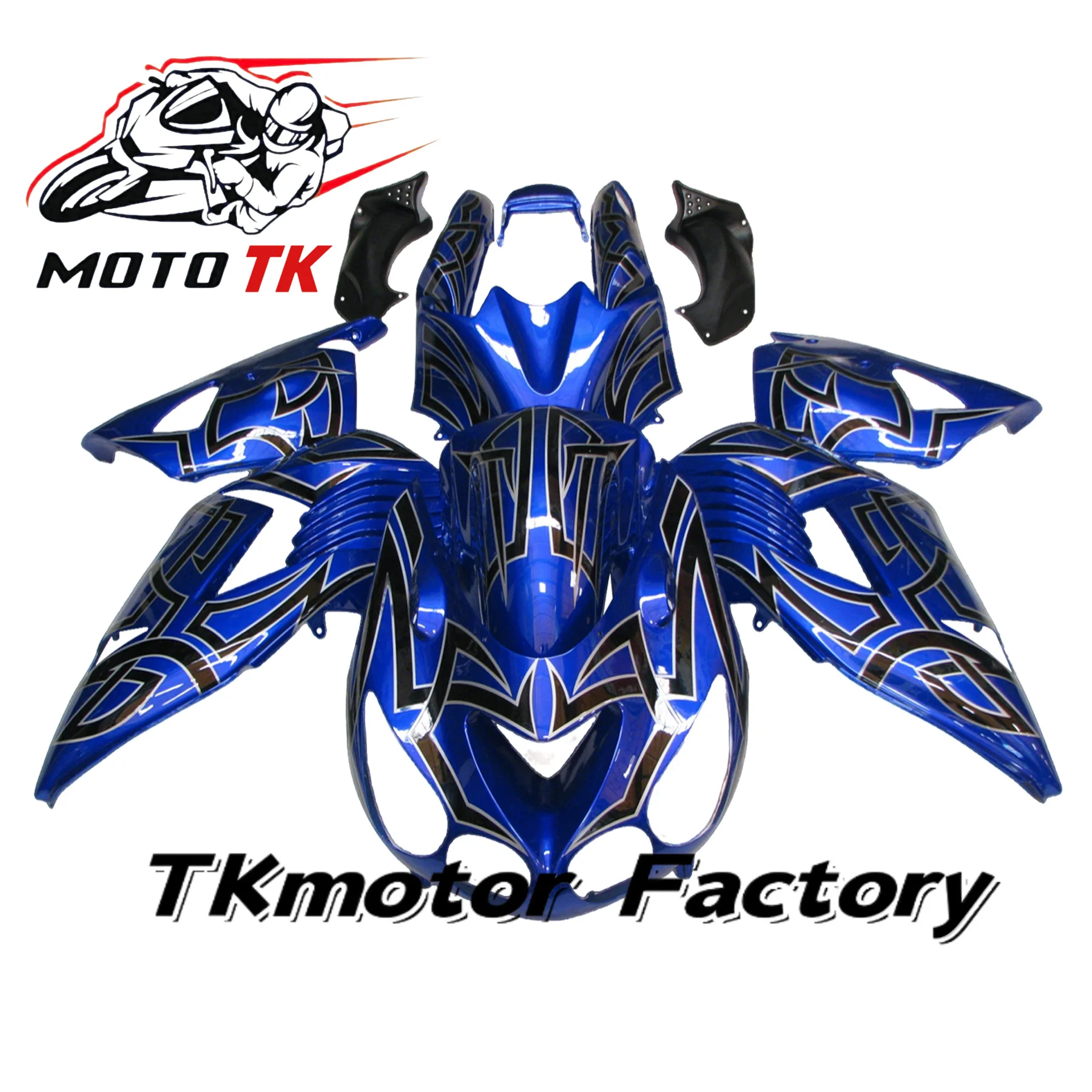 

Для Kawasaki ZX14R 2006 2007 2008 2009 2010 2011, полный комплект обтекателя мотоцикла, набор деталей для литья под давлением из АБС-пластика