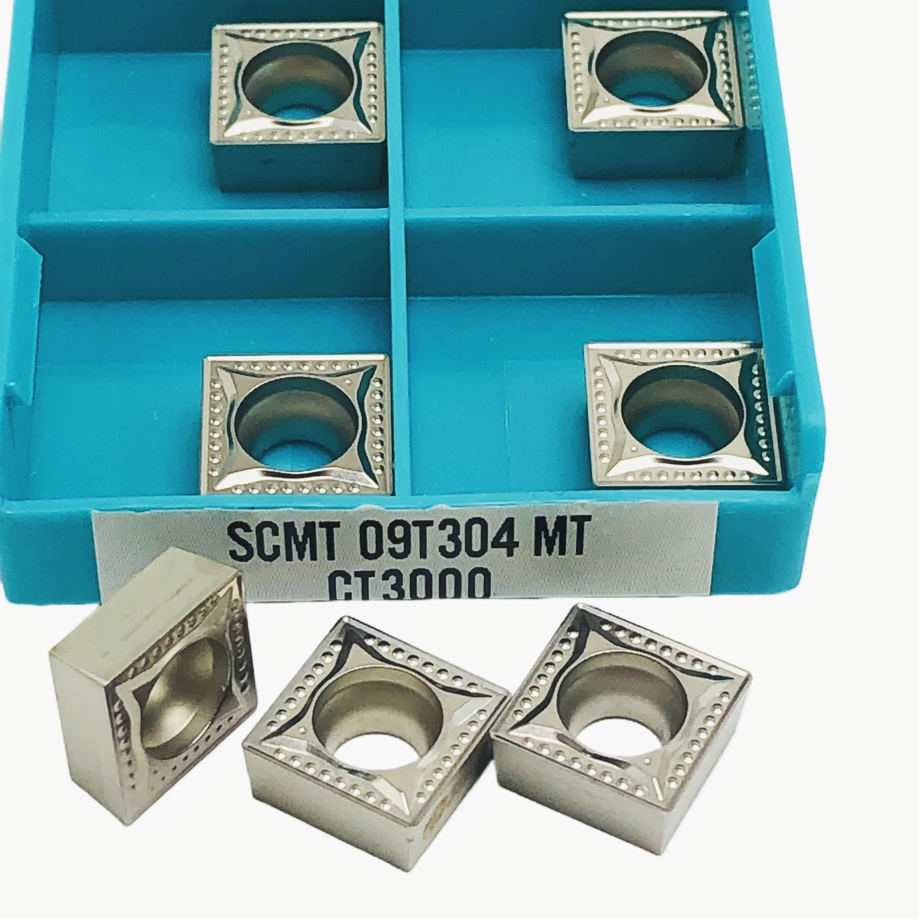 SCMT09T304 CT3000 Carbide CNC lathe turning inserts PVD+CVD quality coating cutting insert processing stainless steel ﻿