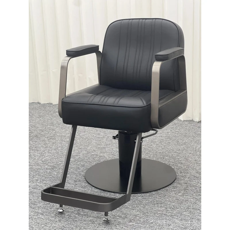 custom.2026 New Design Cheap Price Hydraulic Pump Stainless Steel Women Lady  Reclining Adjustable BLUE Styling Chair SALON