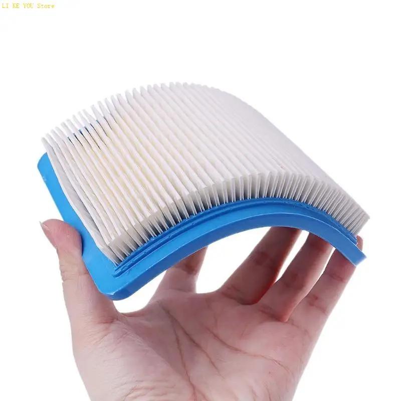 W3JE Air Filter Premium Mawn Mower Cleaner Square Air Filter Blue & White for 491588 491588S
