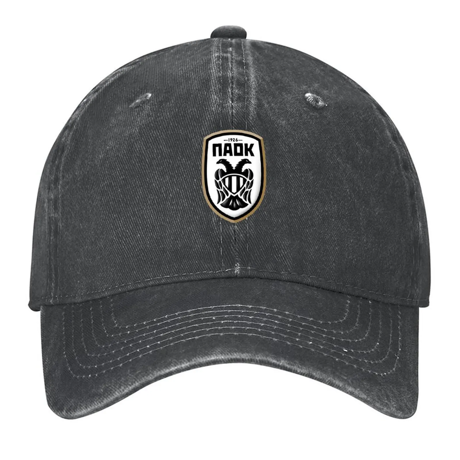 

paok Baseball Cap Big Size Hat Dropshipping western Hat Golf Wear Men's Luxury Women's