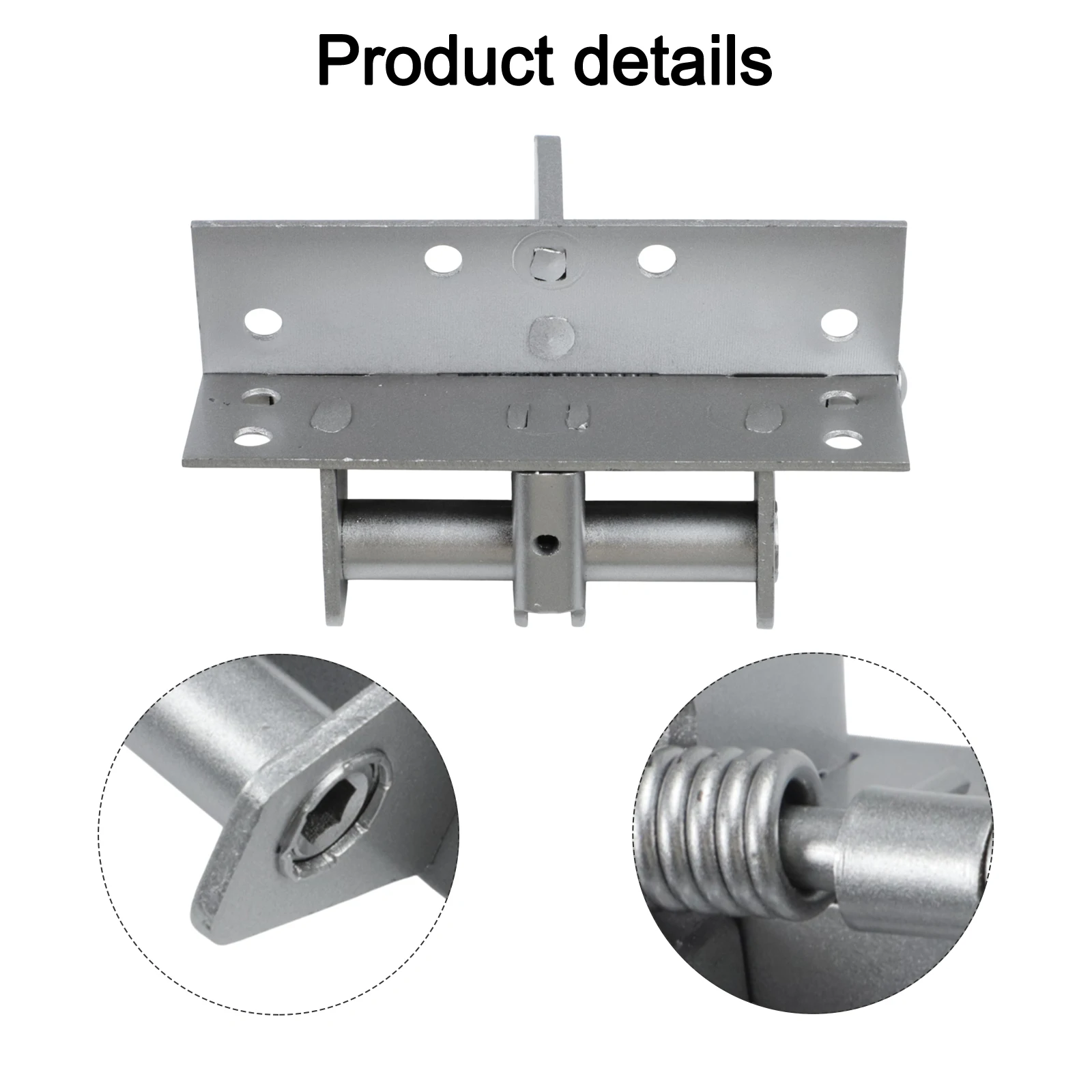 

Multifunctional Spring Hinge for Automatic Door Closure Made of Strong Cold Rolled Steel for Various Door Types