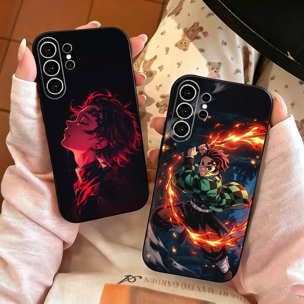 Tanjiro Kamado  Phone Case For Samsung S25,S24,S21,S22,S23,S30,Ultra,S20,Plus,Fe,Note,10,9,5G Black Cover