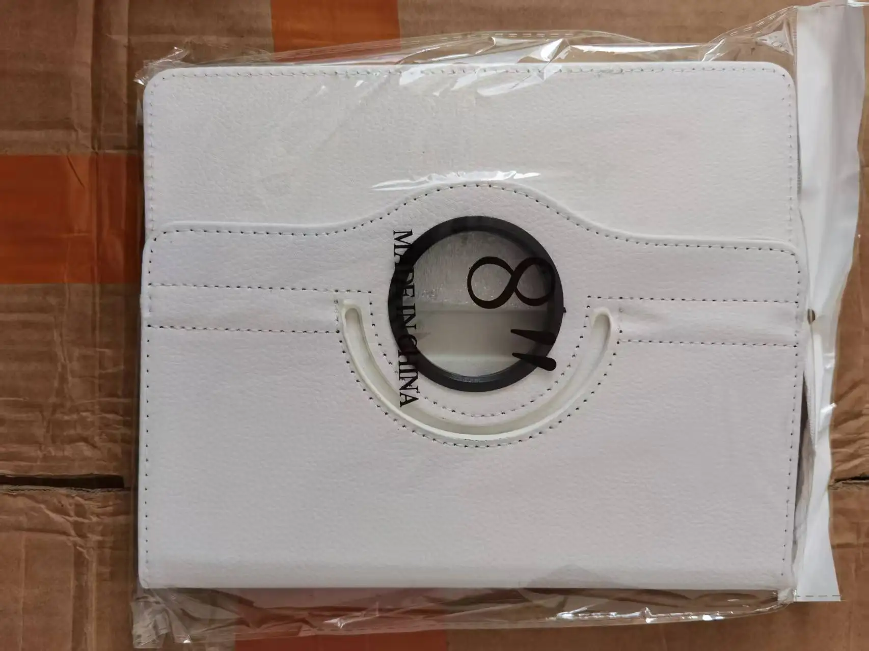 7-8-9-10-Zoll-Tablet-PC-Schutzhülle für iPad mit Litchi-Muster, universeller Ständer, um 360 Grad drehbar, aus Leder – Detail 9