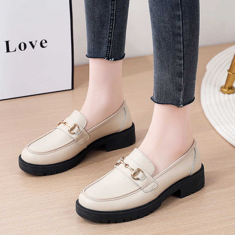 Sneakers Women Shoes Loafers Leather Flat New  Fashion Spring 2024 Casual comfortable Mom Shoe Mujer Zapatos Chaussure Femme