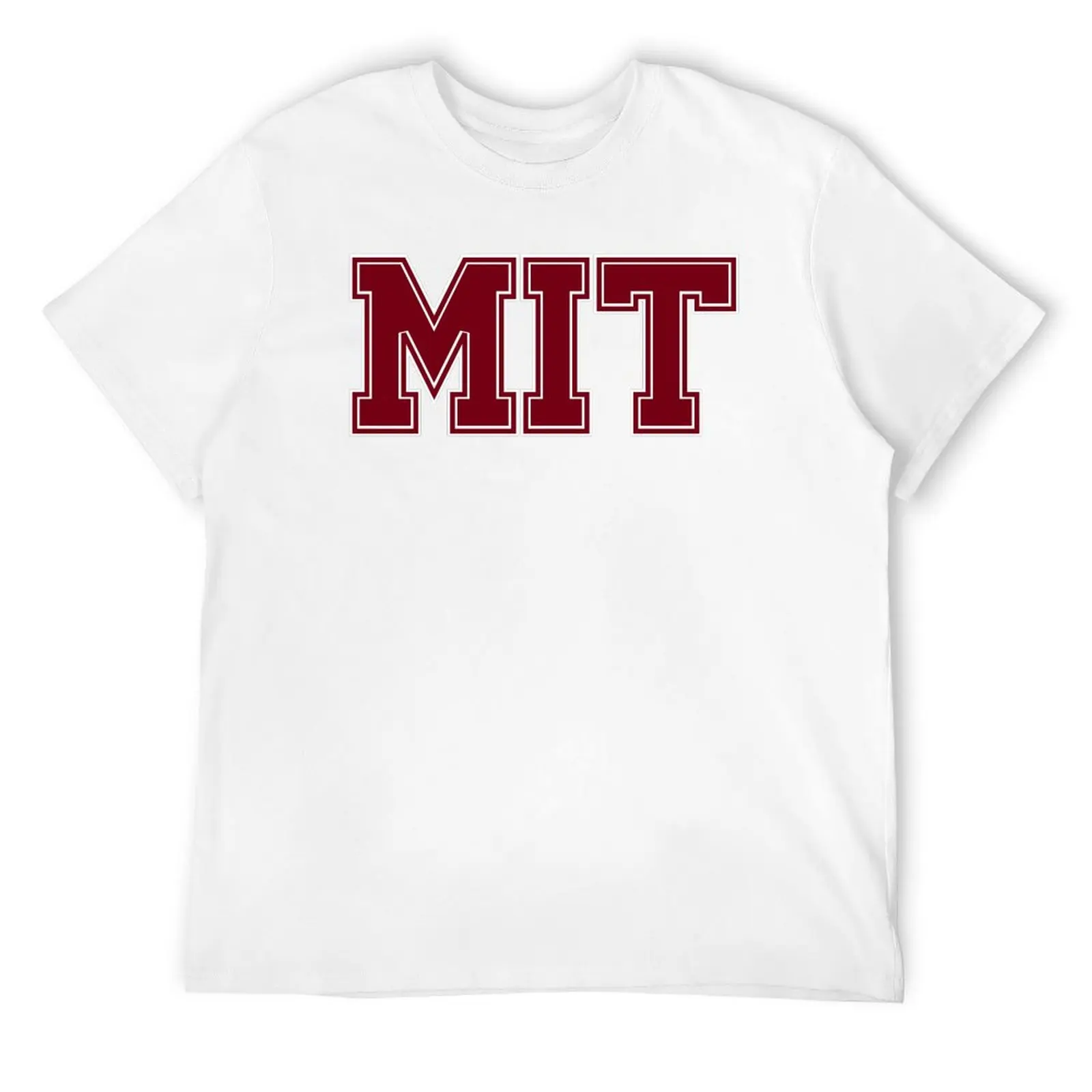 MIT University Classic Design Wht T-Shirt for a boy vintage t shirts oversized t shirt t shirt men