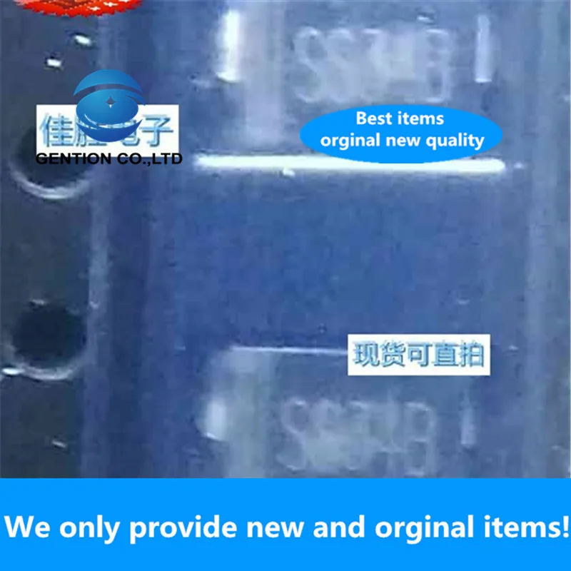 50PCS 100% New original SS34B large chip 3A40V Schottky DO214AA silk screen SS34B