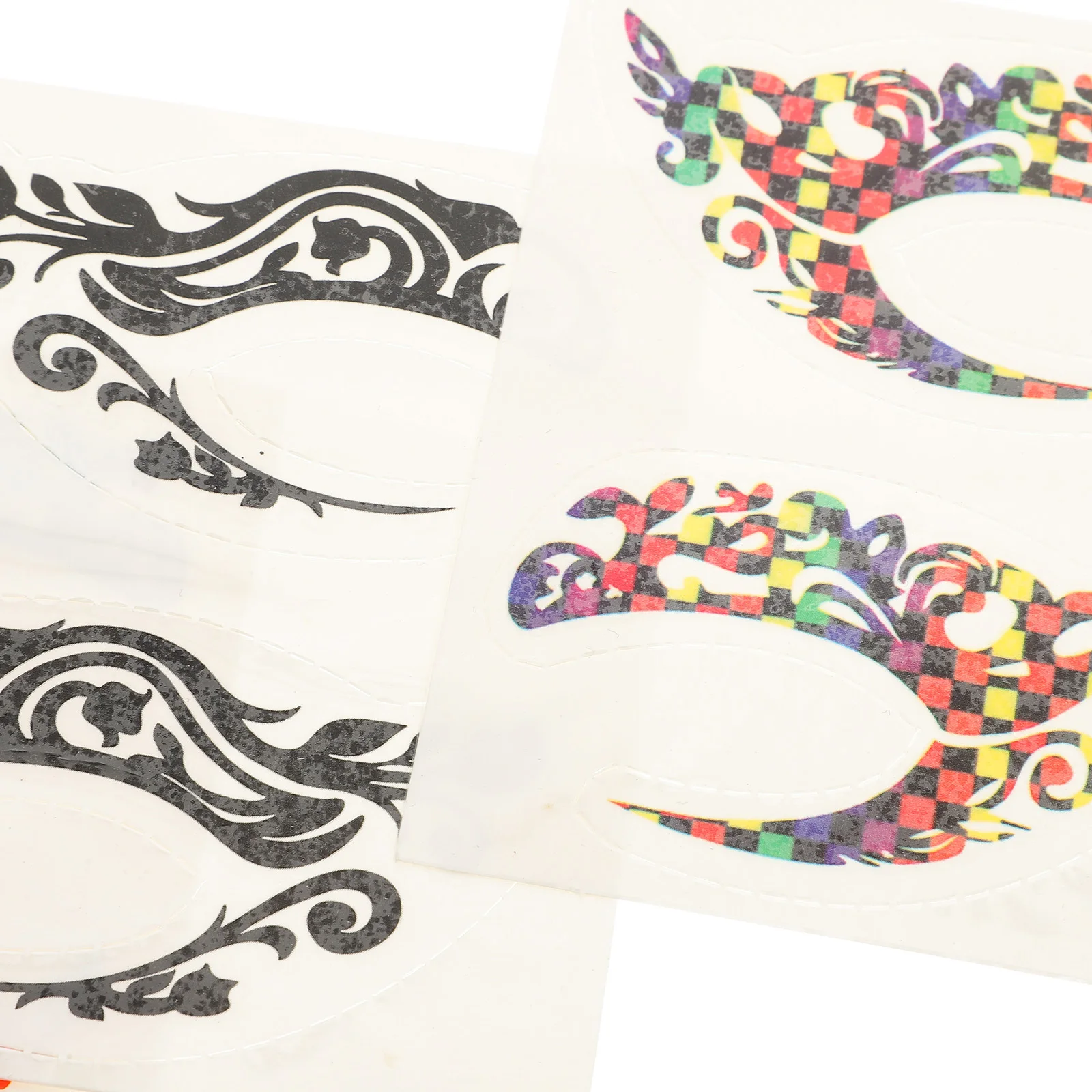 

10 Pairs Temporary Eyeliner Stickers Eye Shadow Makeup Decals Waterproof Self Adhesive Suitable for Daily Masquerade Cosplay