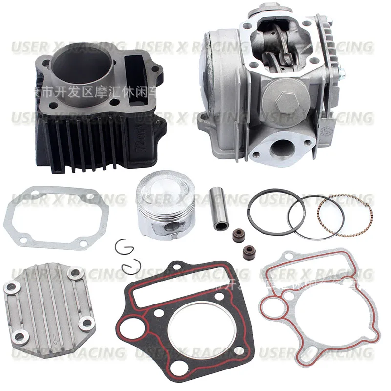 USERX Universal Motorcycle Piston cylinder head paper gasket assembly for Honda ATC70 C70 CT70 TRX70 90 CRF70 XR70 S65 70CC CL70