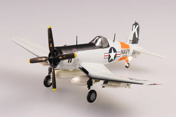 Easymodel 37240 1/72 Corsair Fighter Kansas Coast Guard 1956 Assembled Finished Military Static Plastic Model Collection or Gift