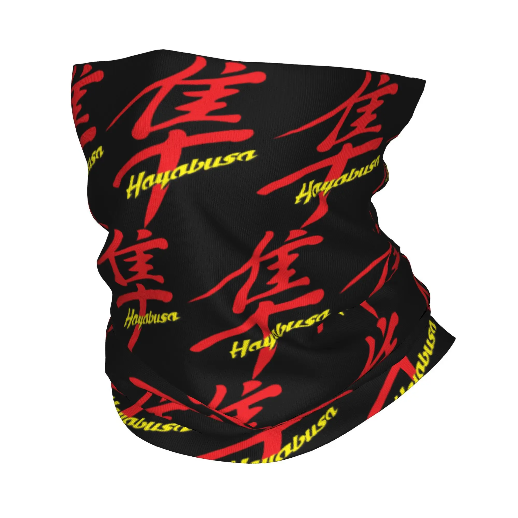 Custom Motorcycle-Suzukies Hayabusa Racing Bandana Neck Gaiter Windproof Face Scarf Cover Men Women  Headband Tube Balaclava