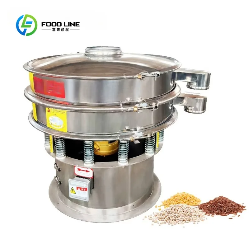 High-efficiency Rotary Vibrating Screen for Food Processing