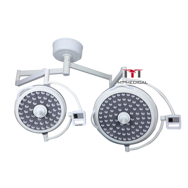 MT MEDICAL Shadowless Dual-arm LED Surgical Operation Lamp LED7050 Ceiling OT Light Surgery