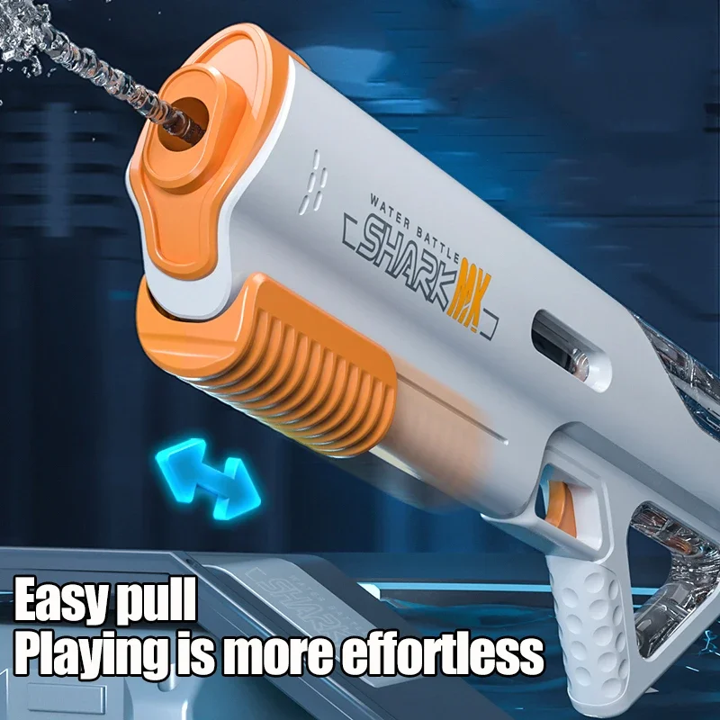 مسدس مياه عالي الضغط للأطفال ، حجم كبير ، سحب ، تخزين مياه ، محمول ، شاطئ ، ألعاب خارجية ، هدايا للأطفال ، صيف #3