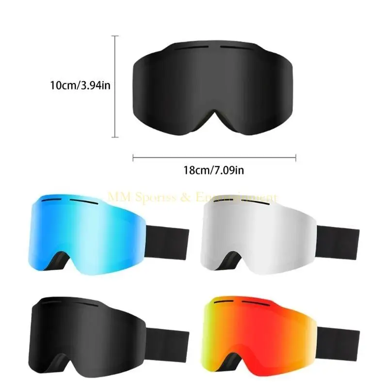 31BE แว่นตาสกีแว่นตาสโนว์บอร์ดแว่นตาสโนว์บอร์ดสองชั้นแว่นตาหิมะแว่นตาสกีป้องกันหมอกสำหรับกีฬากลางแจ้ง